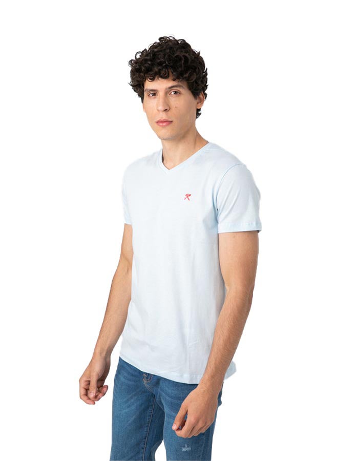 Marco Bergamo VNeck T-Shirt With Logo  - Image 5