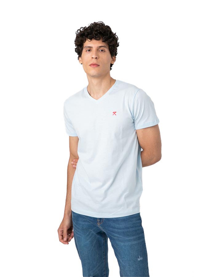 Marco Bergamo VNeck T-Shirt With Logo  - Image 2
