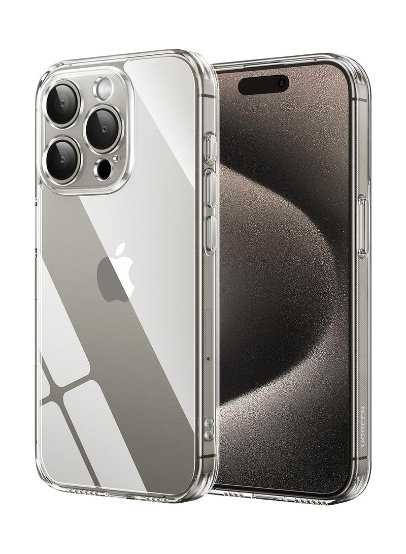 Clear Case for iPhone 15 Pro Max Case Shockproof Thin Cover Yellowing-Resistant Slim Transparent TPU Phone Case - Image 5