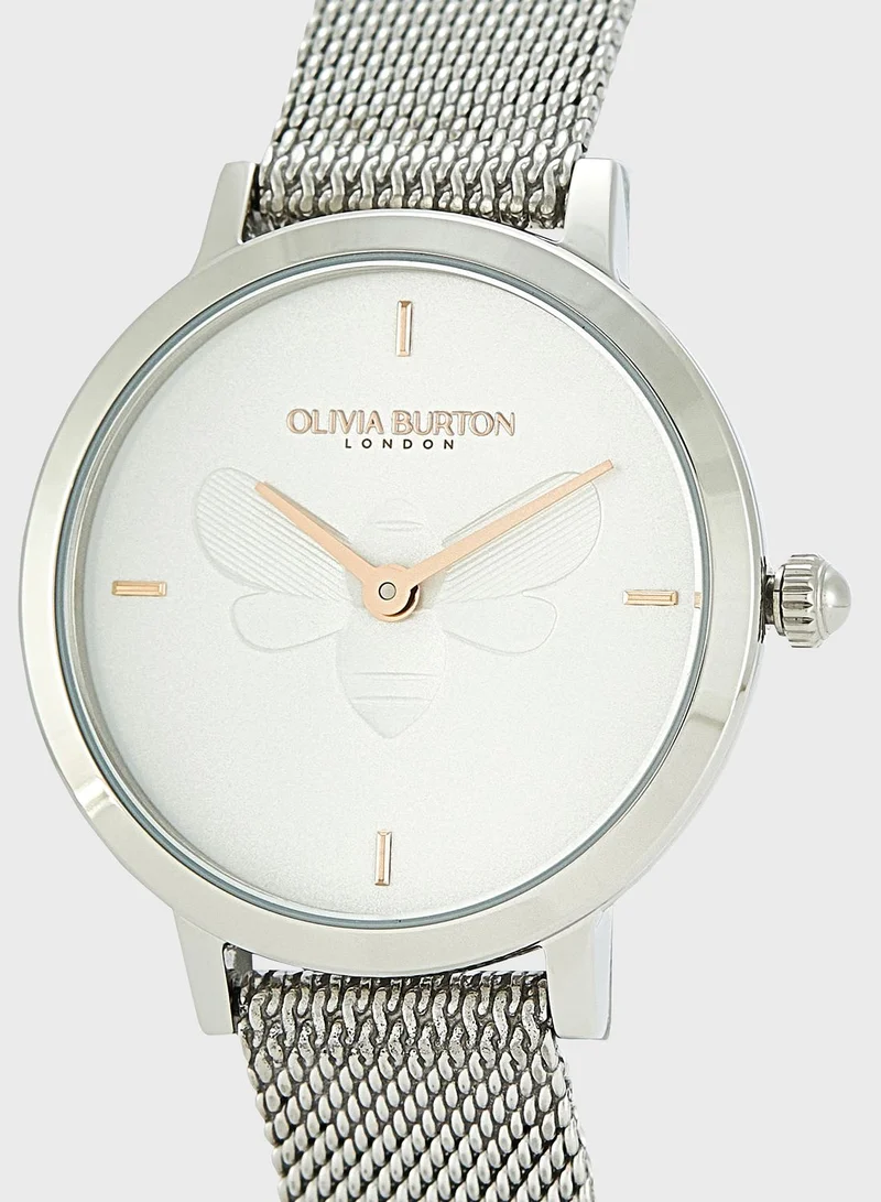 OLIVIA BURTON Ob Signature
Ultra Slim Bees Analog Watch