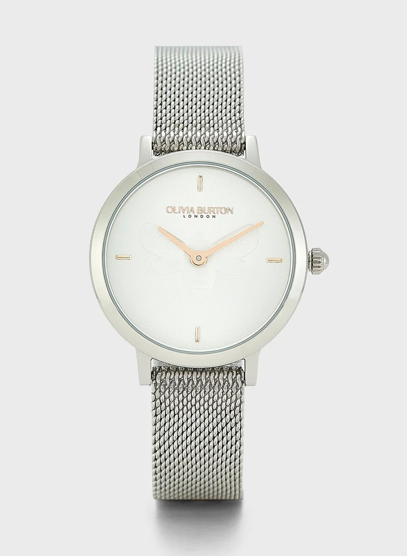 OLIVIA BURTON Ob Signature
Ultra Slim Bees Analog Watch