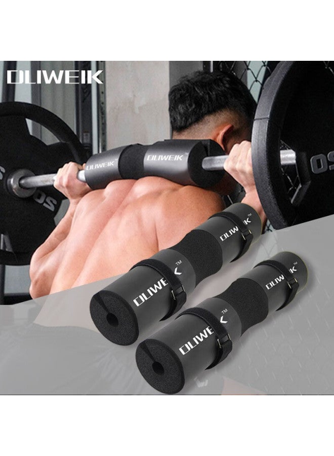 Dweck Duweike Barbell Shoulder Pad, Squat Neck Protector, Weightlifting Thickened Foam Pad, Hip Bridge Protective Sleeve, Fitness Iron Buckle Style  - Image 2