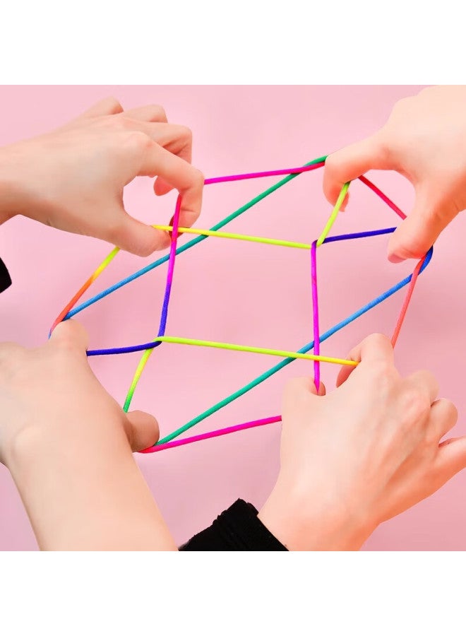 Murcia Children's Braiding Rope Specialized Cord Rainbow Colorful Elementary School Students' Braiding Game Tutorial Toy For Boys And Girls - Image 5