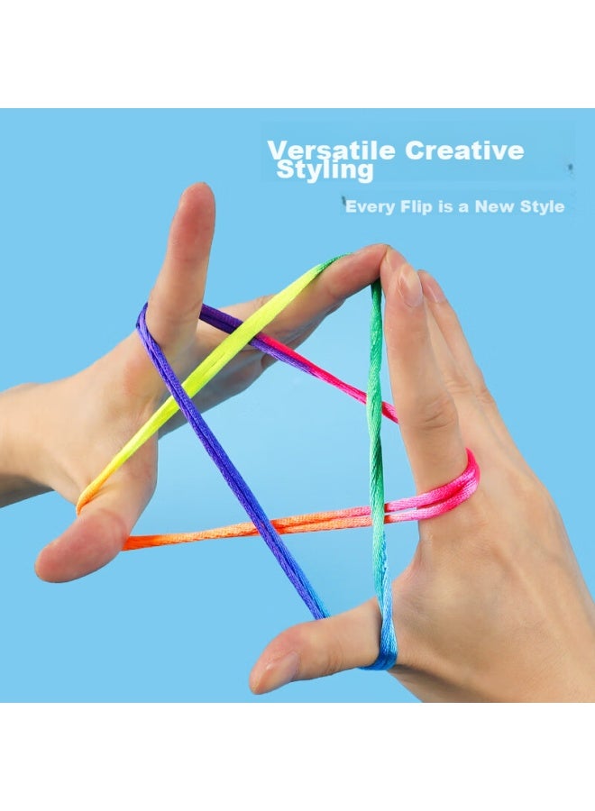 Murcia Children's Braiding Rope Specialized Cord Rainbow Colorful Elementary School Students' Braiding Game Tutorial Toy For Boys And Girls - Image 3