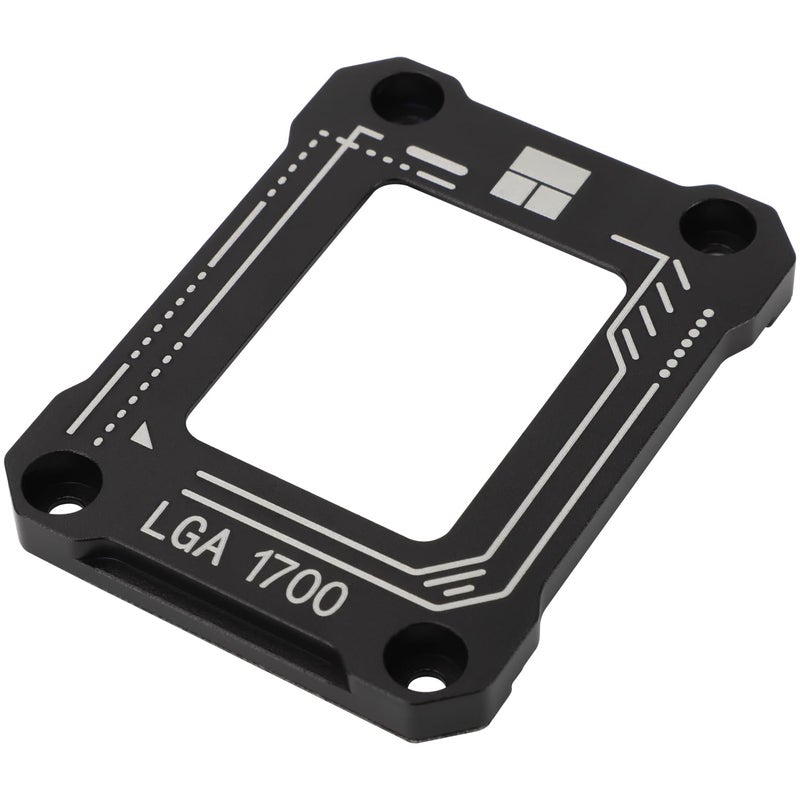 Thermalright LGA1700-BCF Black V2 CPU Anti-Bend Fixer, Intel 12/13/14 Gen Anti-Bend Fixing Fixture, Intel CPU Corrective Fixing Bracket, LGA17XX Corrective CPU Bender, LGA1700 Full Fit Fixer - Image 1