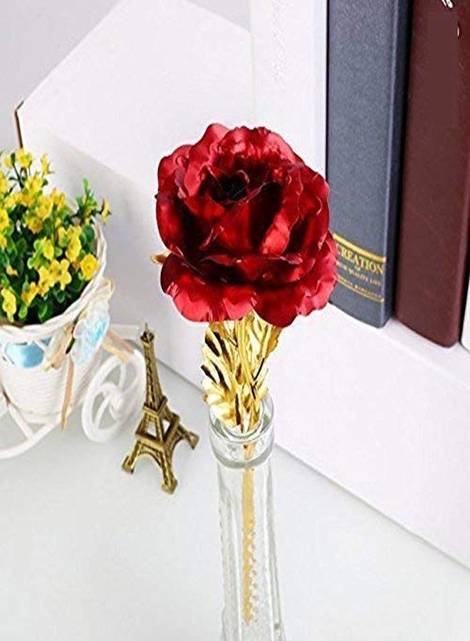 YouBella Jewellery Combo of Gold plated Rose Flower and Jhumka Earrings for Girls/Women - Image 3