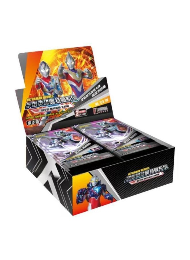 Generic - Ultraman Card Deluxe Edition 39th Flash Card Gold Card 3D Card Classic Nebula Edition Card Glory Edition Full Star Card-Color:Ultraman Card Book - Image 1