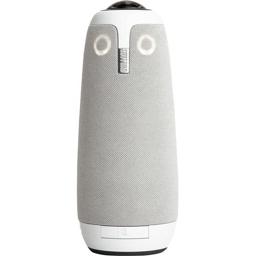 كاميرا مؤتمرات الفيديو الذكية Meeting Owl 3 حزمة متميزة 360 درجة 1080p HD مع ميكروفون ومكبر صوت وتركيز تلقائي على المتحدثين وتكبير ذكي وتوازن الضوضاء