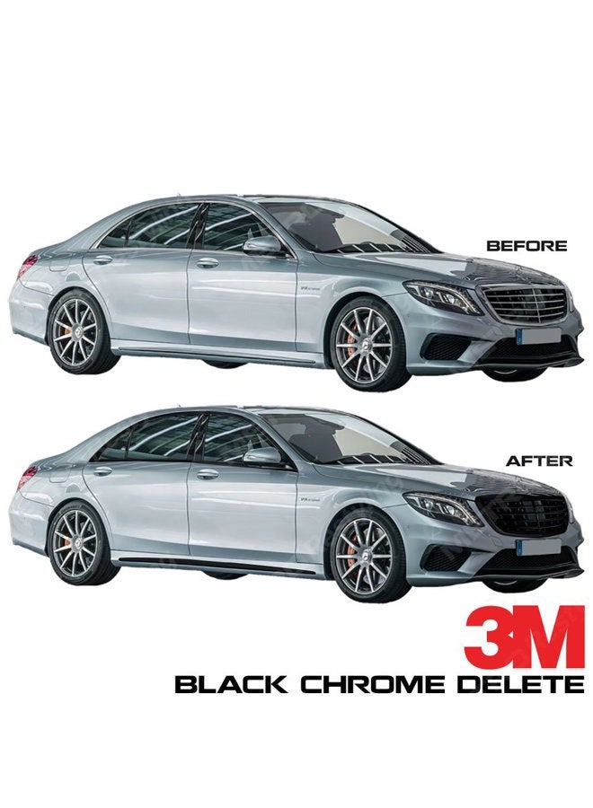 3M 2080 G12 Gloss Black 5ft x 5ft (25 Sq/ft) Car Wrap Vinyl Film - Image 2