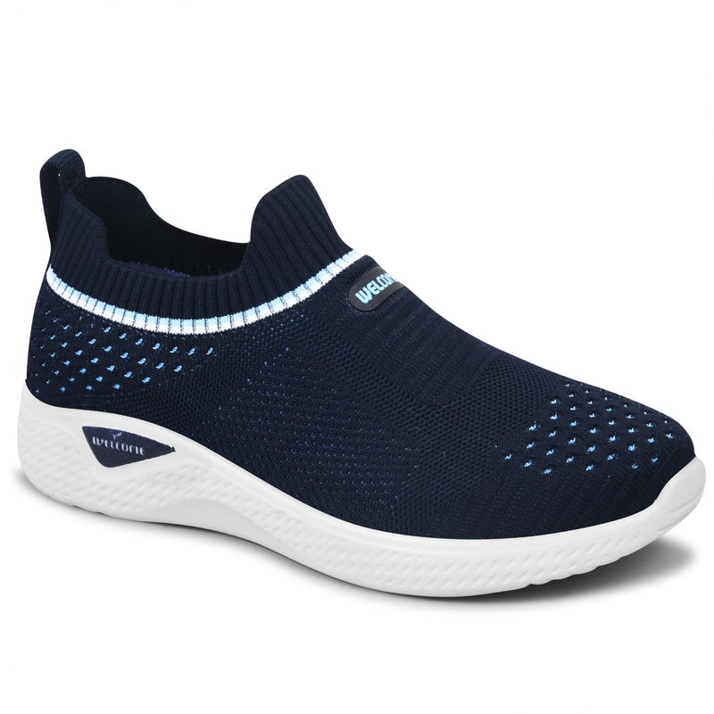 Welcome Kid's Casual, Running, Walking, Loafers, Sneakers, Sports Shoes, Memory Foam, K-Romeo-NVY, 5 - Image 4