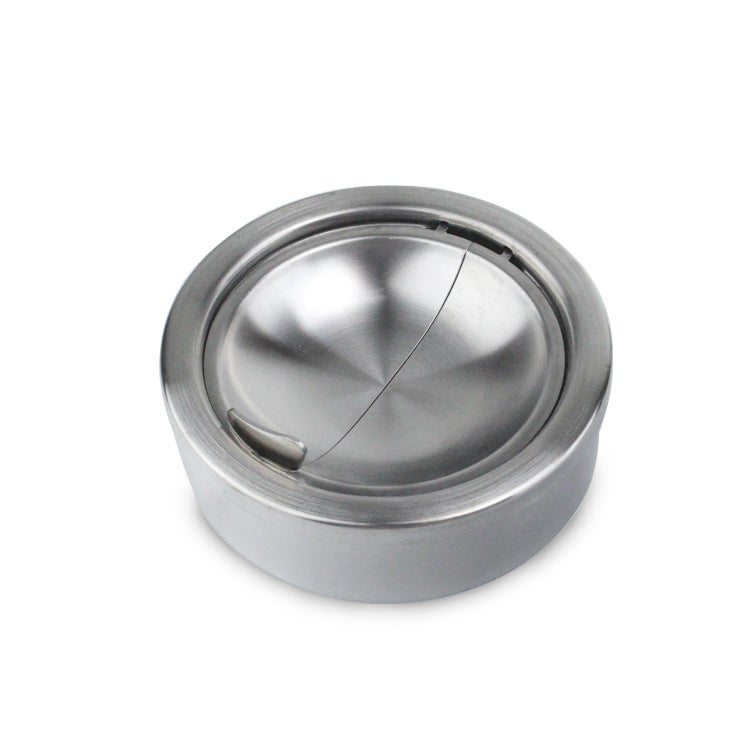 Supply Stainless Steel Ashtray Thickeneded Windproof El Bar Ktv Car Customization And Delivery - Image 1