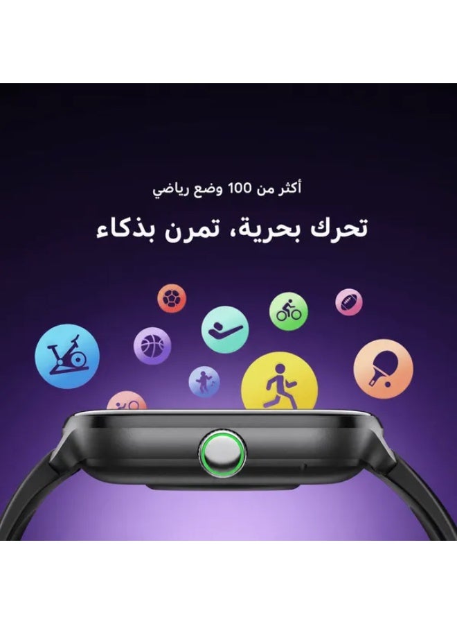 أورايمو ساعة ذكية واتش 6 لايت بمكالمات HD وشاشة 2.01 بوصة عالية الدقة، مع 30 يومًا من الاستعداد 300 mAh - Image 5