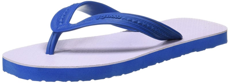 Relaxo Men's CU0021G White Blue Slippers 8 (CU0021GWHBL0008) - Image 2
