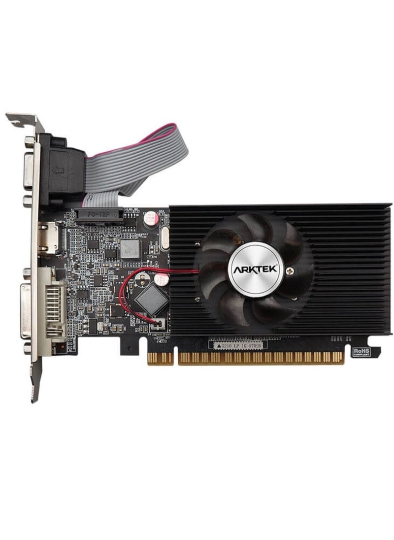 ARKTEK - ARKTEK GEFORCE GT610 2GB DDR3 64-bit HDMI/DVI/VGA - Image 1