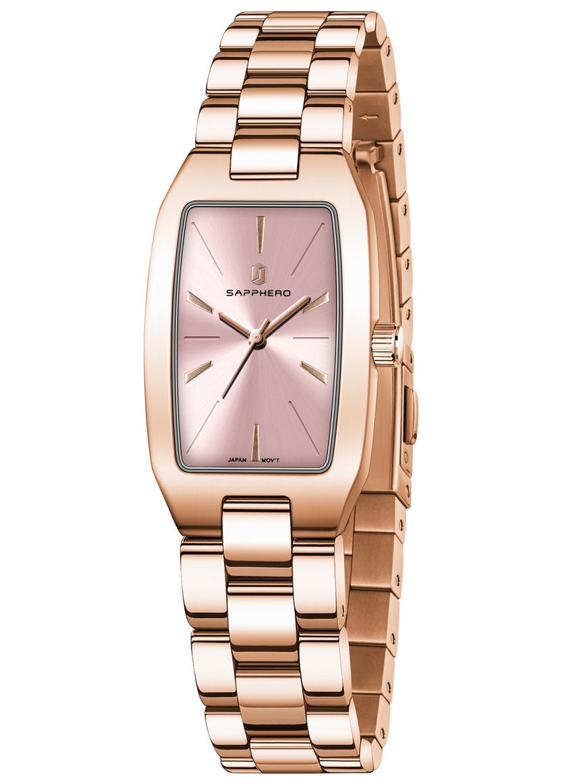 Sapphero SAPPHERO Watches for Women Luxury Ladies Watches Women's Bracelet Watch Small Stainless Steel Analog 3ATM Waterproof Wrist Watch for Women  - Image 1