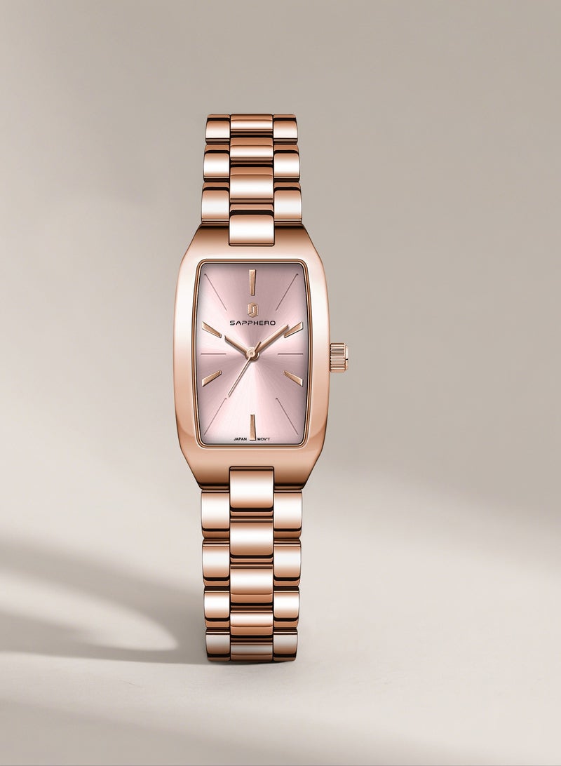 Sapphero SAPPHERO Watches for Women Luxury Ladies Watches Women's Bracelet Watch Small Stainless Steel Analog 3ATM Waterproof Wrist Watch for Women  - Image 4