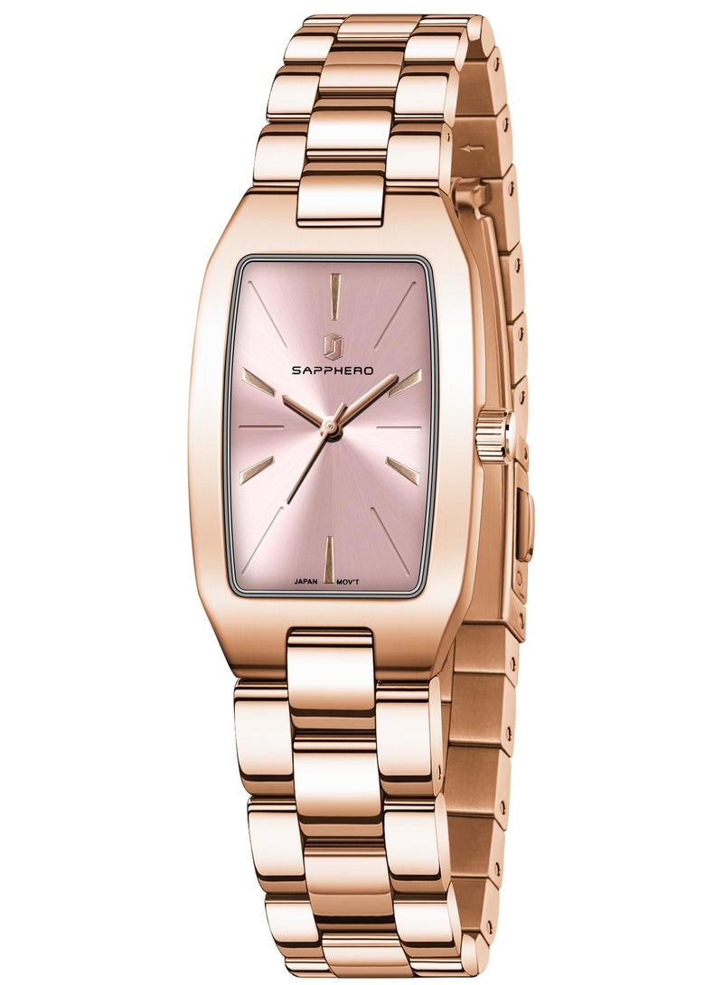 SAPPHERO Watches for Women Luxury Ladies Watches Women's Bracelet Watch Small Stainless Steel Analog 3ATM Waterproof Wrist Watch for Women - Image 1