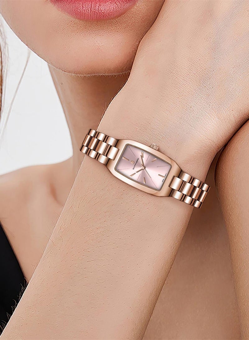 SAPPHERO Watches for Women Luxury Ladies Watches Women's Bracelet Watch Small Stainless Steel Analog 3ATM Waterproof Wrist Watch for Women - Image 2