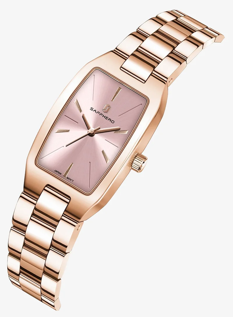 Sapphero 55 g SAPPHERO Watches for Women Luxury Ladies Watches Women's Bracelet Watch Small Stainless Steel Analog 3ATM Waterproof Wrist Watch for Women for Women | Best Price UAE