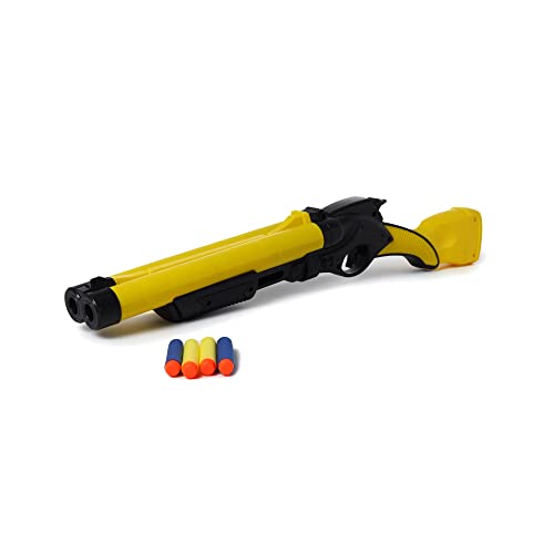 Toy Zone Toyzone Batman Double Barrel Shotgun-58786 | Foam Blaster Double Barrel l Gun | Safe and Long Range | Lock & Load Pump Action | 5-Play Shotgun Shells with Gun | Shotgun Boomstick | Pull & Action Pro-Shot | For Kids, Teens - Image 3