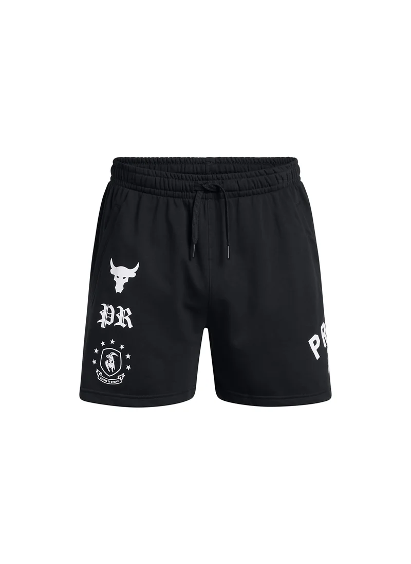 اندر ارمور Project Rock Terry Fleece Shorts