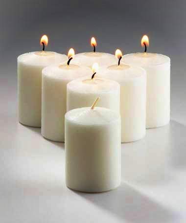 D'light Online Ivory 15 Hour Unscented Votive Candles Emergency and Events - Bulk Votive Candles for Luminary, Home Decoration, Restaurants, Churches and Wedding Votives (Set of 36 - Ivory, 15 Hour) - Image 5