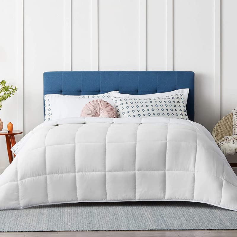 Razzai Restful Sleep Microfiber Summer Season Ac Comforter 220 GSM (90" x 90" Inches/228cm x 228cm) - Queen Size Comforter|White| - Image 2