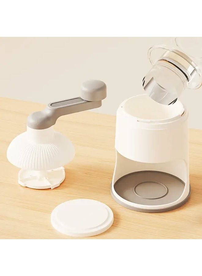 آلة تكسير الثلج البني اليدوية المحمولة متعددة الاستخدامات لا تحتاج إلى كهرباء للمطبخ المنزلي - Image 4