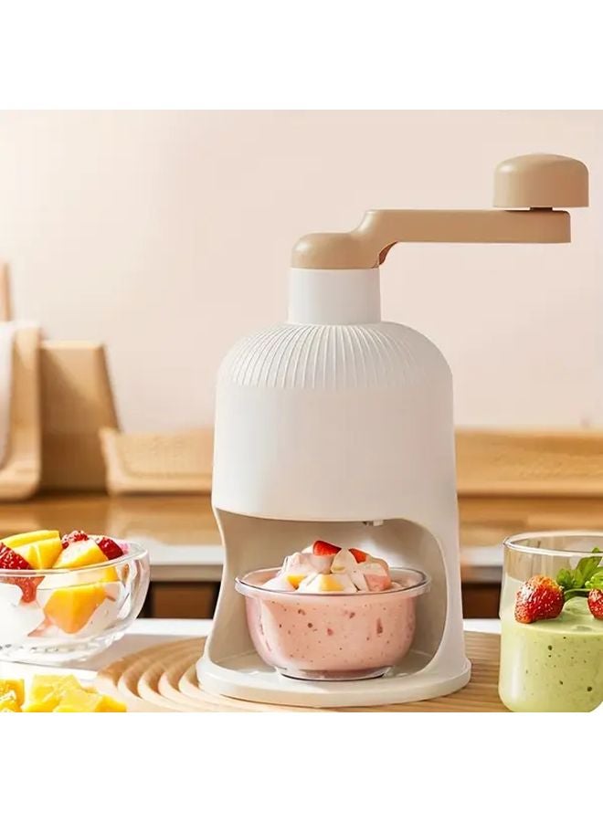 آلة تكسير الثلج البني اليدوية المحمولة متعددة الاستخدامات لا تحتاج إلى كهرباء للمطبخ المنزلي - Image 2