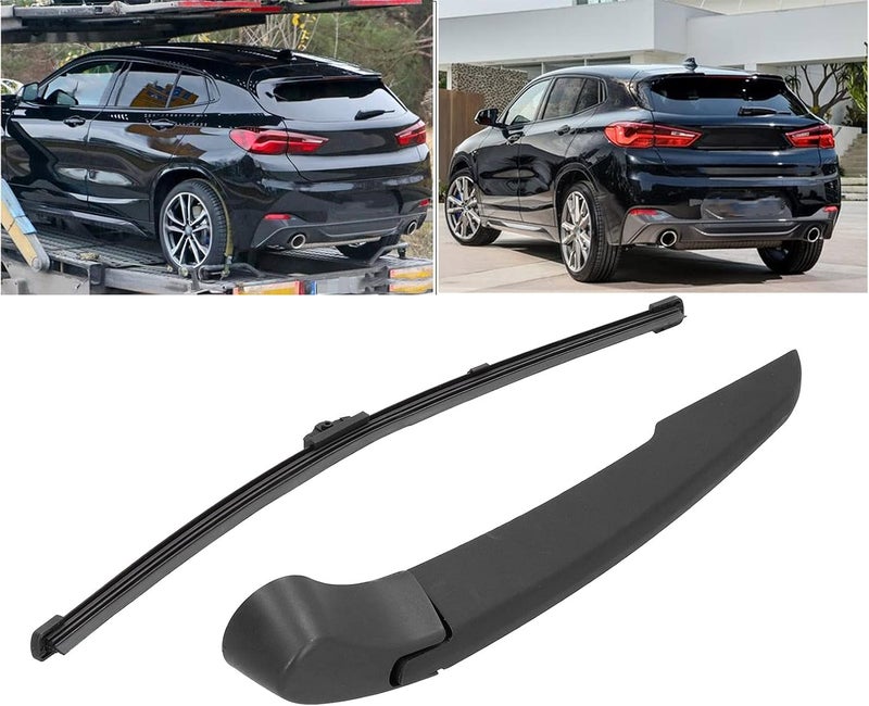 klarako Rear Windshield Wiper Arm Blade Set, ABS + Rubber Rear Wiper Arm Replacement for X1 F48 X2 F39 - Image 3