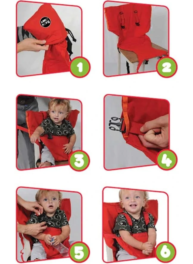 Revu Baby Portable Fabric High Chair