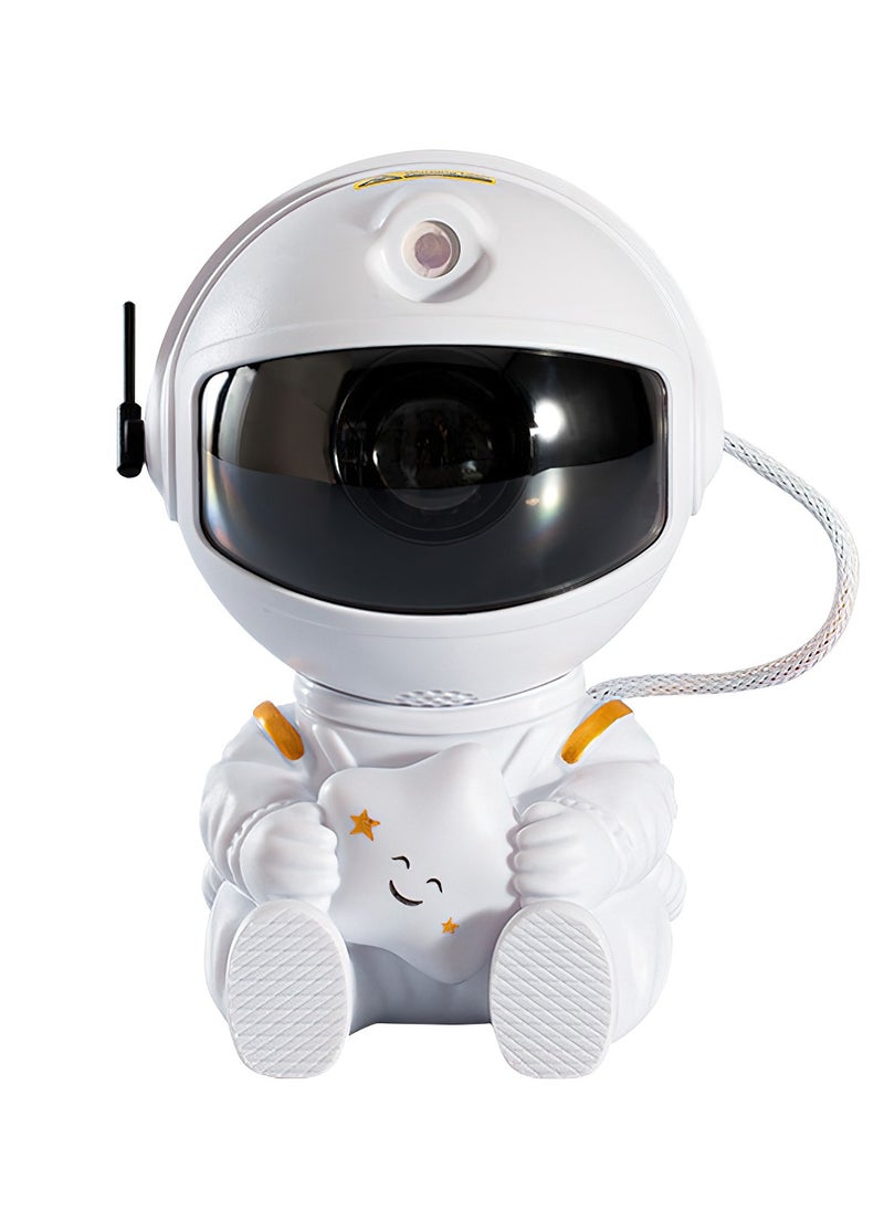 Generic - Astronaut Star Projector, Night Light, Galaxy Nebula Projector Light, Suitable for  Adult Playroom/Home Theater/Ceiling/Room Decoration (White) - Image 1