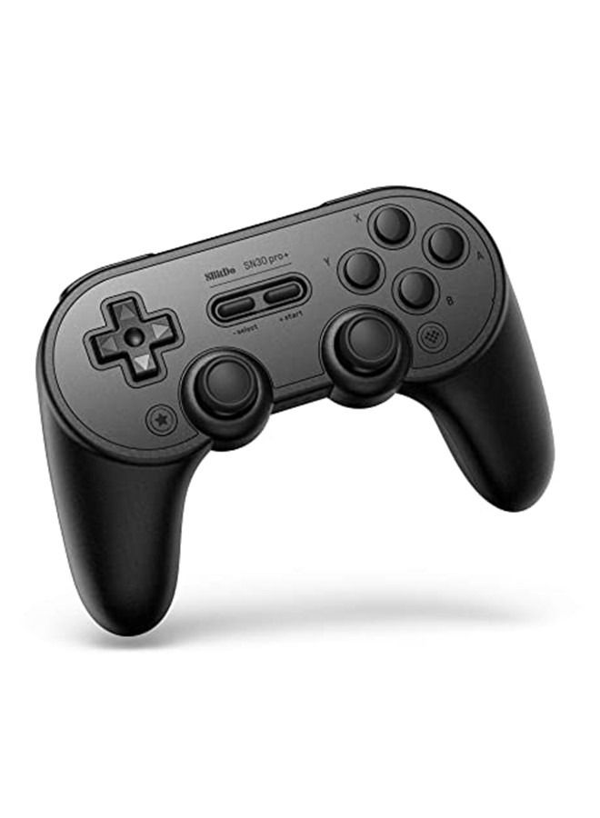 8Bitdo Sn30 Pro+ Bluetooth Controller Wireless Gamepad for Switch, PC, macOS, Android, Steam and Raspberry Pi (Black Edition) - Image 1