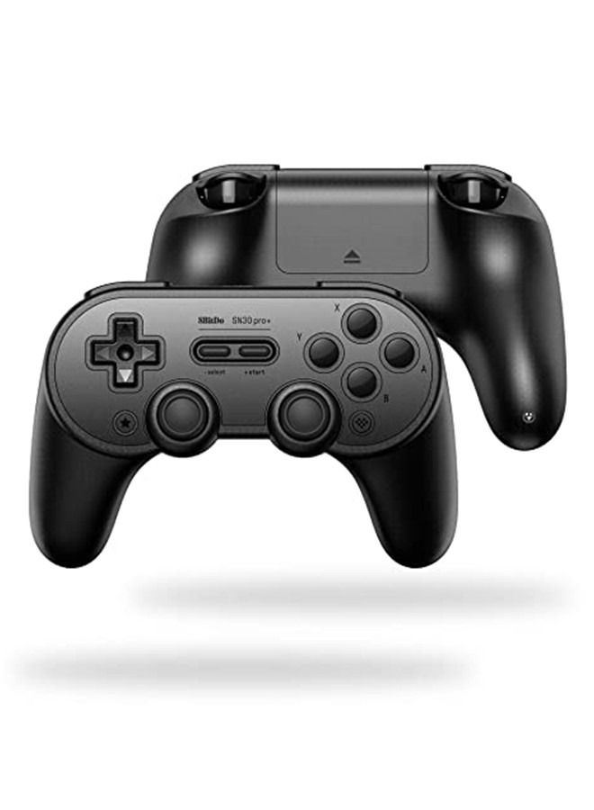 8Bitdo Sn30 Pro+ Bluetooth Controller Wireless Gamepad for Switch, PC, macOS, Android, Steam and Raspberry Pi (Black Edition) - Image 5
