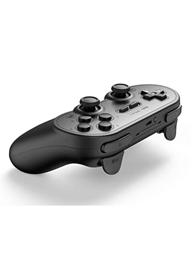 8Bitdo Sn30 Pro+ Bluetooth Controller Wireless Gamepad for Switch, PC, macOS, Android, Steam and Raspberry Pi (Black Edition) - Image 4