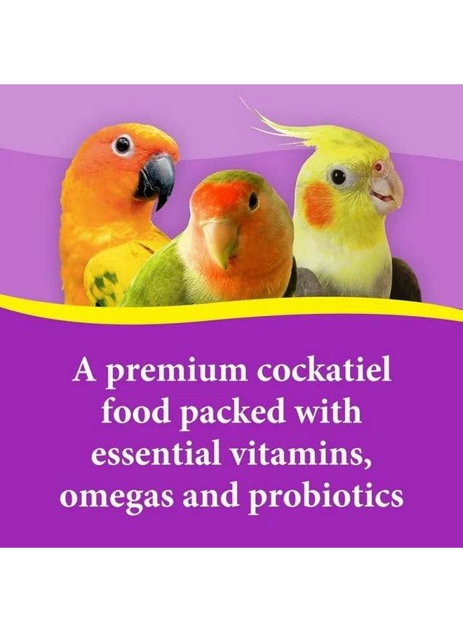 طعام الطيور من Generic 3-D Pet Products الفاخر بمزيج من بذور الكوكتيل، مع البروبيوتيك، كيس 9 رطل - Image 3