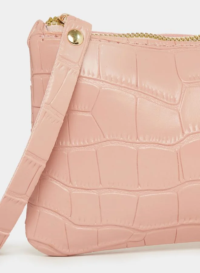 Styli Croc Textured Wallet