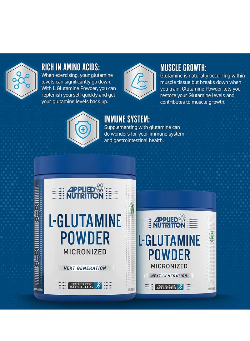 Applied Nutrition Applied Nutrition L-Glutamine Micronized Powder - Unflavored - 50 Servings - Image 4