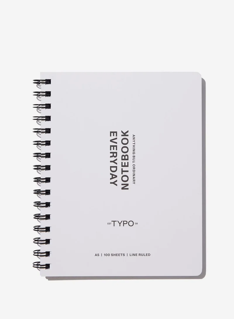 Typo A5 Everyday Notebook