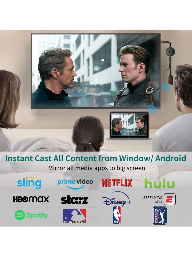 Arabest 4K Wireless HDMI Display Dongle Adapter 1080P, WiFi Streaming Movies, Shows, and Live TV Receiver from iPhone, iPad, Android, Tablet, Window to HDTV/Monitor/Projector, Miracast, Airplay, DLNA, Chrome  - Image 3