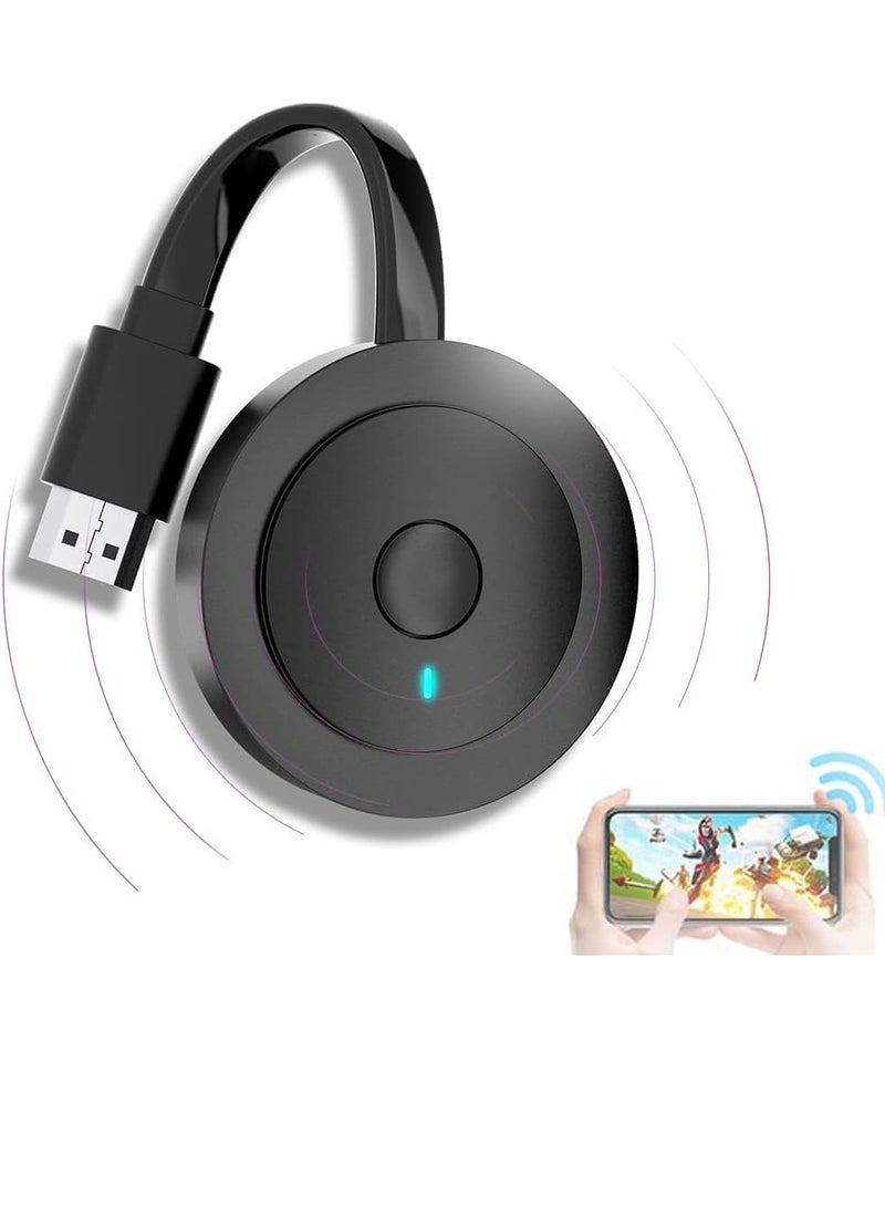 Arabest 4K Wireless HDMI Display Dongle Adapter 1080P, WiFi Streaming Movies, Shows, and Live TV Receiver from iPhone, iPad, Android, Tablet, Window to HDTV/Monitor/Projector, Miracast, Airplay, DLNA, Chrome  - Image 1