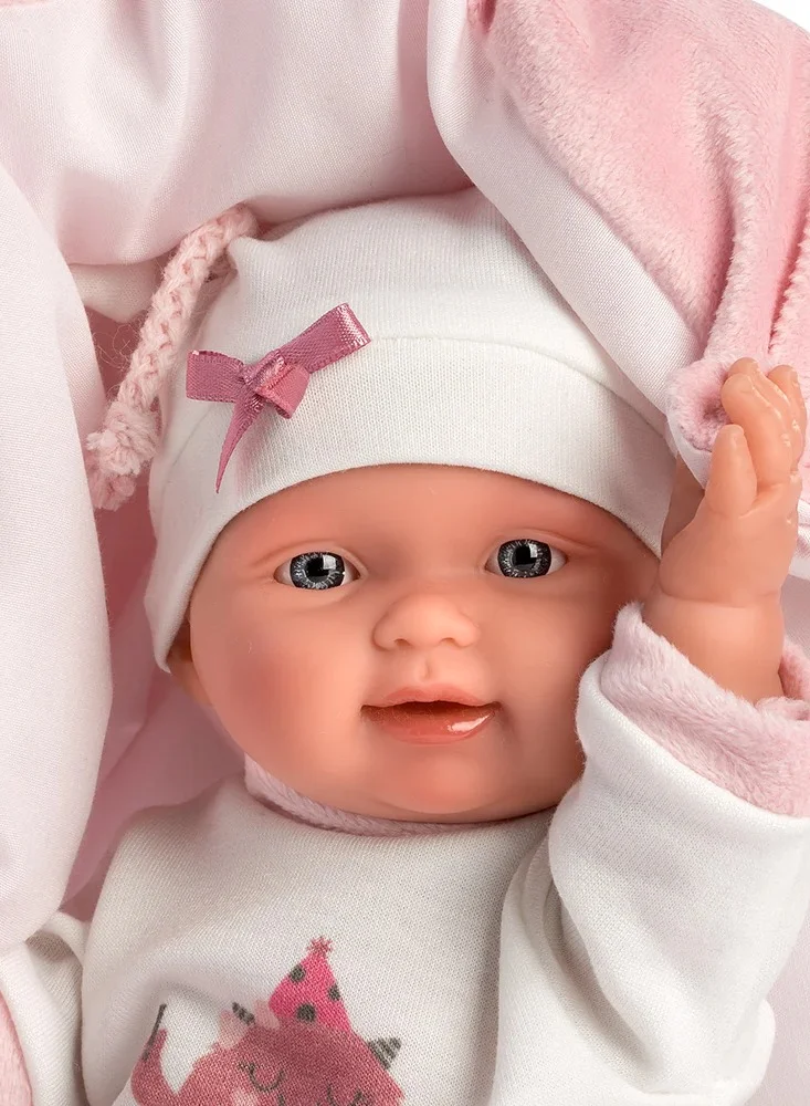 Llorens Baby Say Boo Boo! with Cushion - 26cm