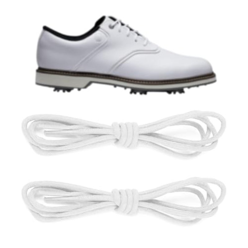 أربطة أحذية جولف NOONWaxed لأحذية FootJoy، 3/32 بوصة 2.5 مم أكسفورد أربطة أحذية رفيعة بديلة للرجال Dress444 - Image 1