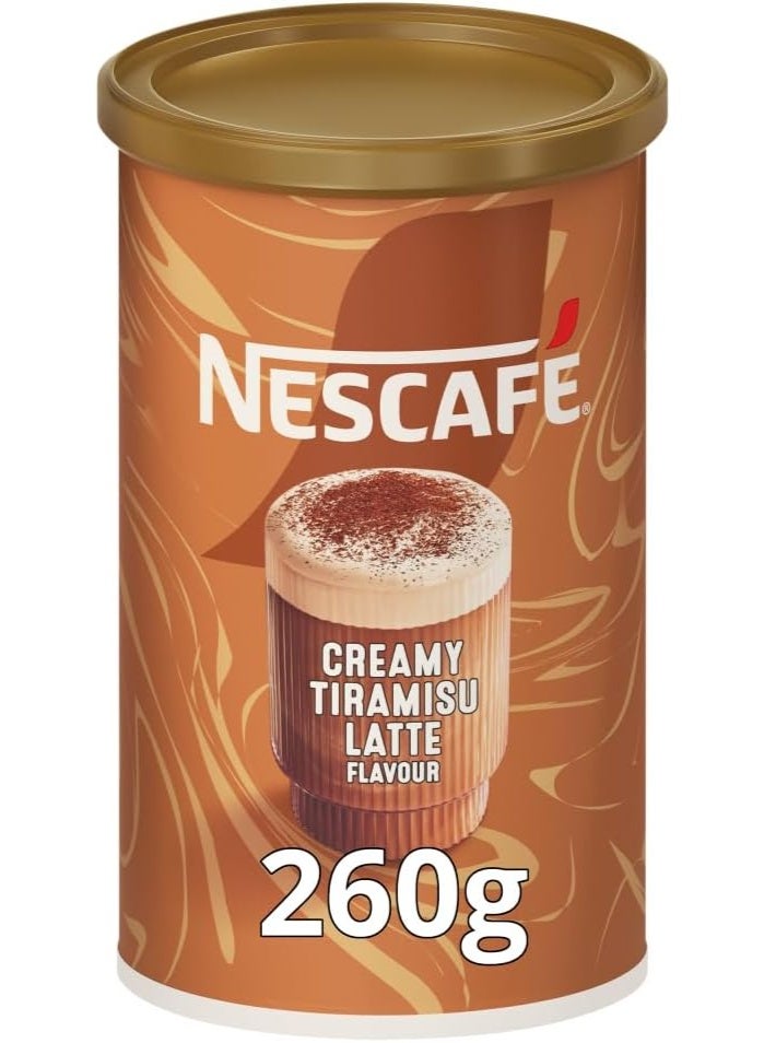 Nescafe Creamy Tiramisu Latte Instant Coffee 260grams Single - Image 1