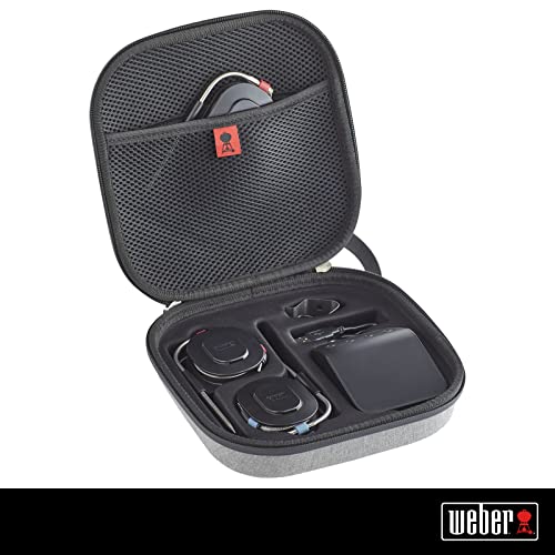 Weber Connect Smart Grilling Hub Storage & Travel Thermometer Travel Case, Grey - Image 3