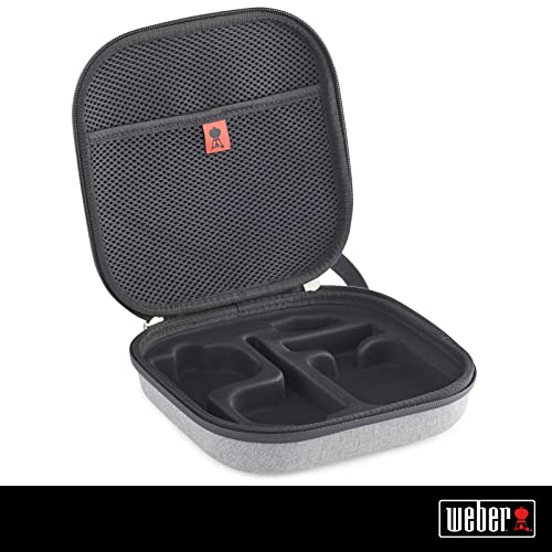 Weber Connect Smart Grilling Hub Storage & Travel Thermometer Travel Case, Grey - Image 2