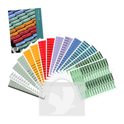 FreedomFiler Home Filing System 1/5 Tab - Image 1