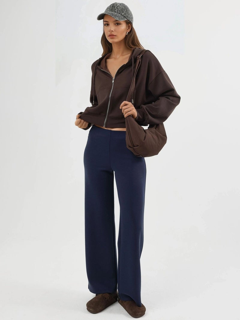BUSEM Hooded Zippered Short Jacket - Image 4