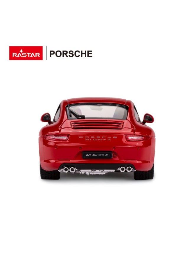 RASTAR 1:24 Scale Die-Cast Porsche 911 Model Car, Officially Licensed Porsche Toy Car - Image 2