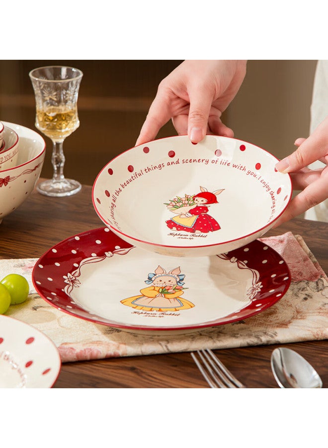 Lowei Bowl Set  New High-value Tableware Set For Home Moving, Wedding, Birthday Gift Bowls, Plates, Dishes - Image 4